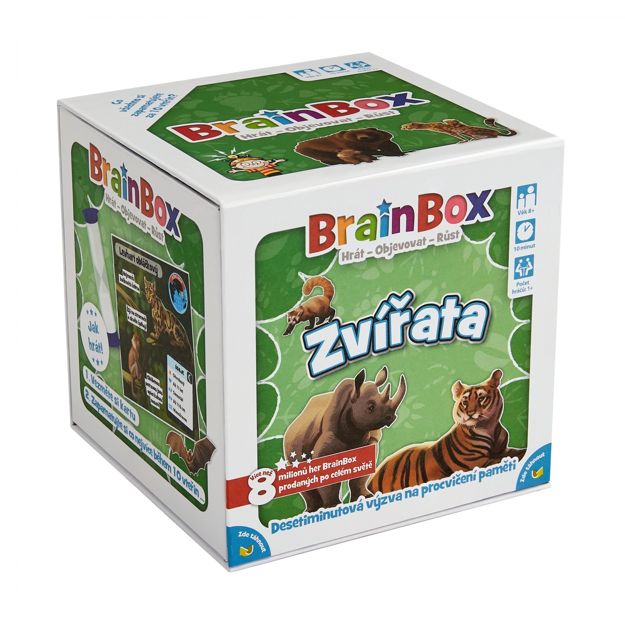 Levně BrainBox - zvířata (postřehová a vědomostní hra)