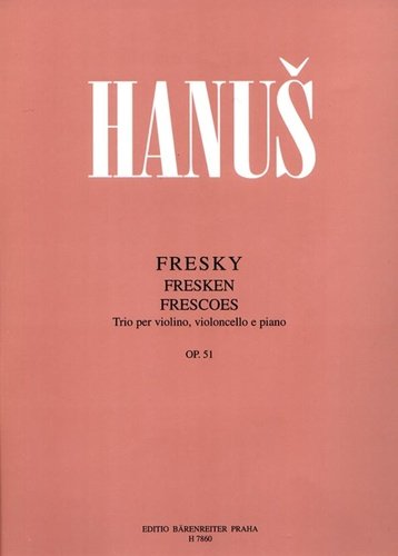 Levně Fresky op. 51 - Jan Hanuš