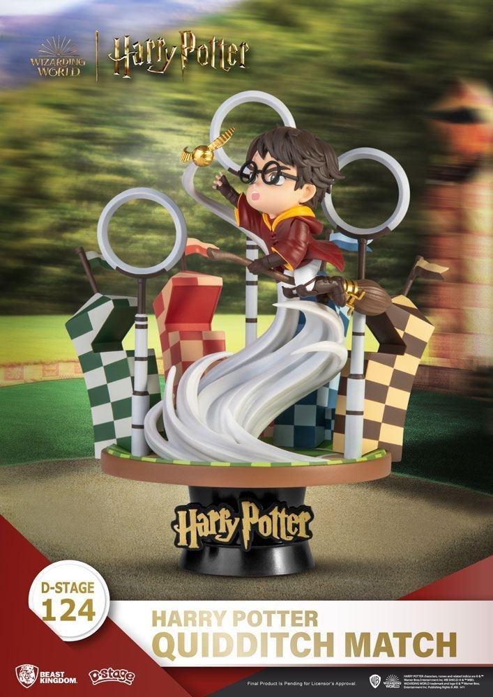 Levně Harry Potter D-Stage diorama - Famfrpál 16 cm (Beast Kingdom)
