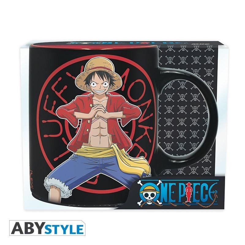 Levně One Piece Keramický hrnek 320 ml - Luffy