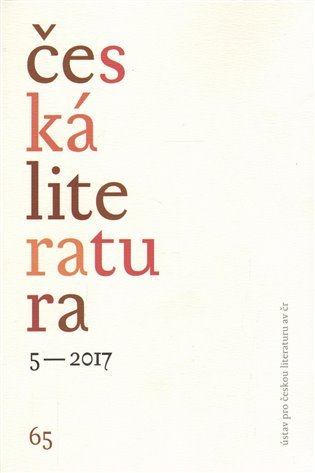 Levně Česká literatura 5/2017
