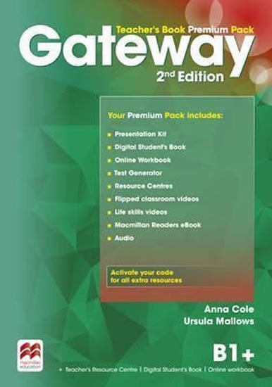 Gateway B1+: Teacher´s Book Premium Pack, 2nd Edition - Anna Cole