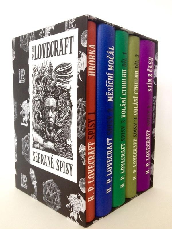 Levně Sebrané spisy H. P. Lovecrafta BOX, 2. vydání - Howard Phillips Lovecraft