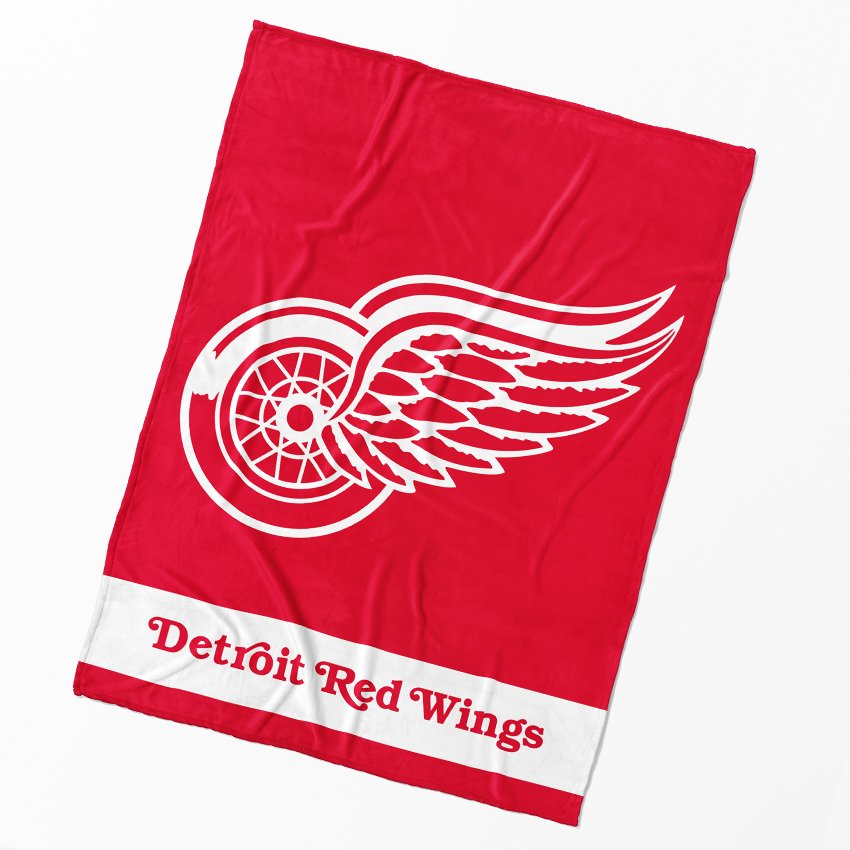 Levně Deka NHL Detroit Red Wings Essential 150x200 cm
