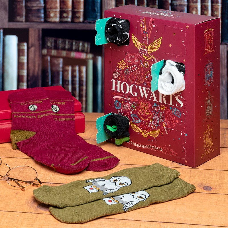 Harry Potter Adventní kalendář s ponožkami - EPEE merch