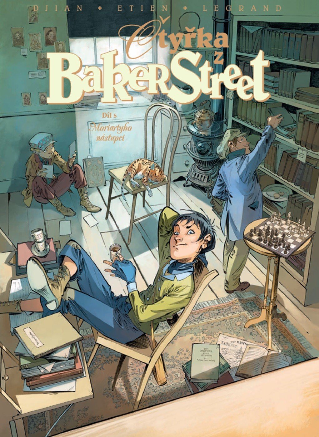 Levně Čtyřka z Baker Street 5 - Moriartyho nástupci - Olivier Legrand