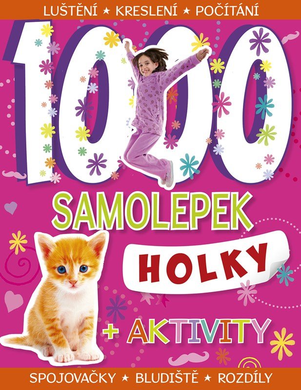 Levně 1000 samolepek – Holky - Kolektiv