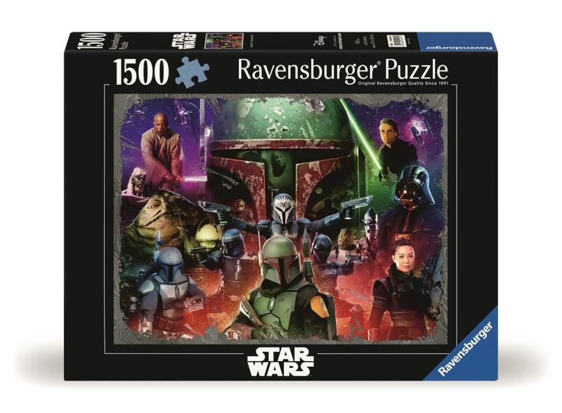 Levně Puzzle Star Wars Boba Fett: Lovec odměn 1500 dílků