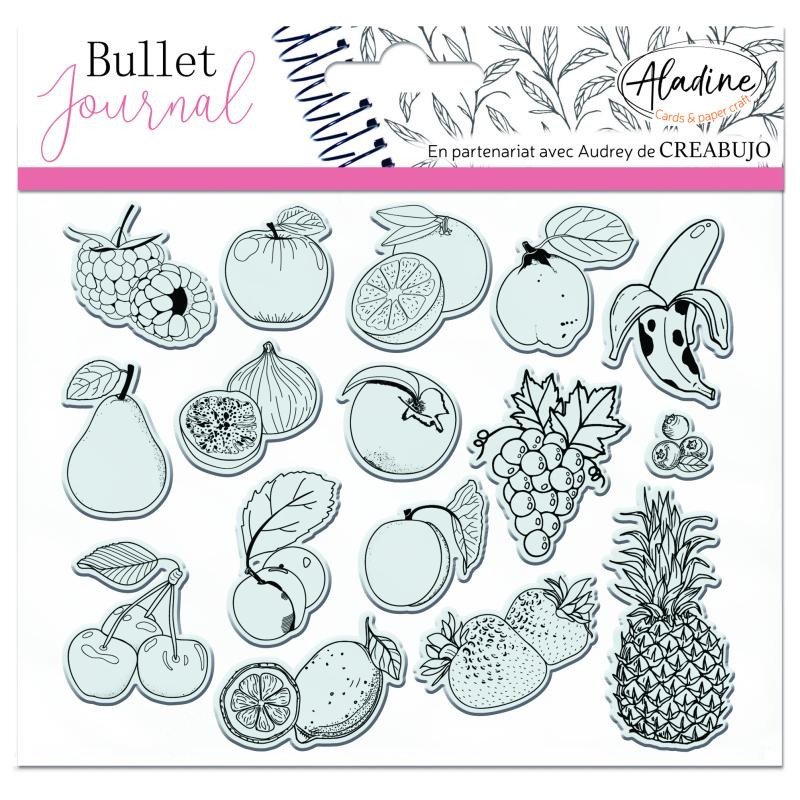 Levně Razítka Stampo Bullet Journal - Ovoce