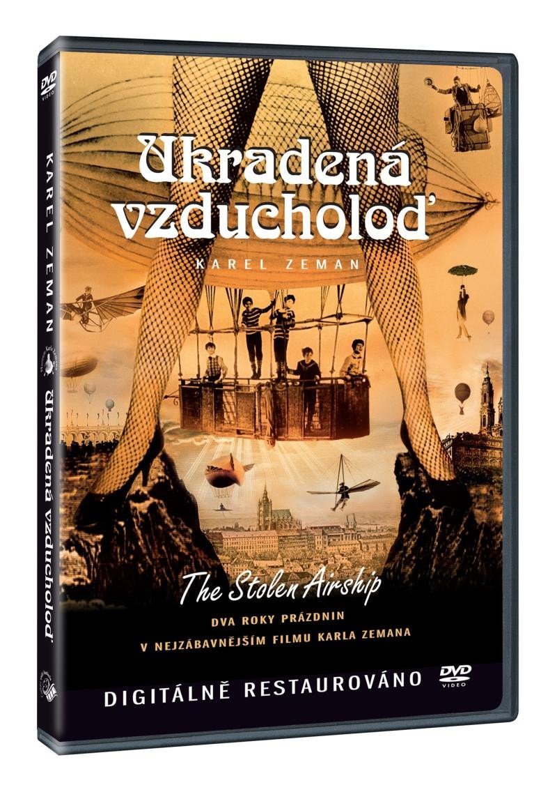 Product detail of Ukradená vzducholoď DVD - restaurovaná verze