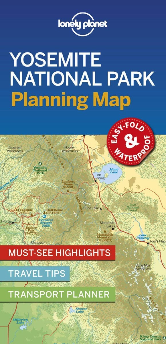 Levně WFLP Yosemite NP Planning Map 1st edition