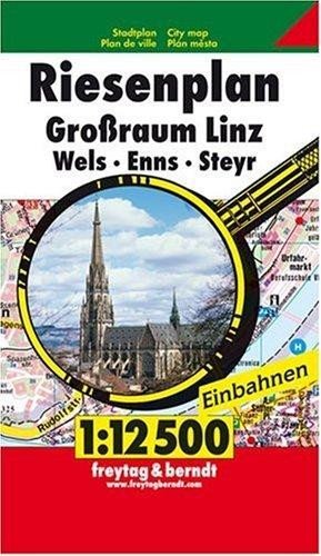 PL 59 Linz, atlas s okolím 1:12 500 / plán města