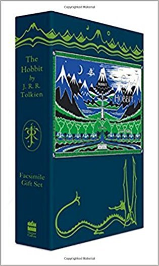 Levně The Hobbit Facsimile Gift Edition [Lenticular cover] - John Ronald Reuel Tolkien