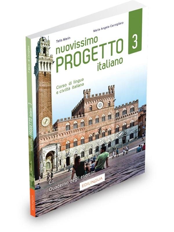 Levně Nuovissimo Progetto italiano 3/C1 Quaderno degli esercizi - Telis Marin