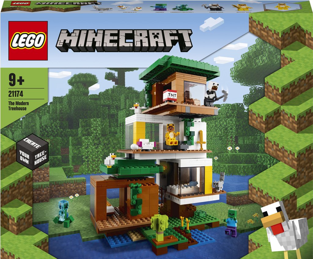 LEGO® Minecraft™ 21174 Moderní dům na stromě - LEGO® Minecraft™