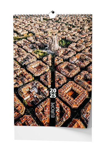 Levně Europe 2025 - nástěnný kalendář