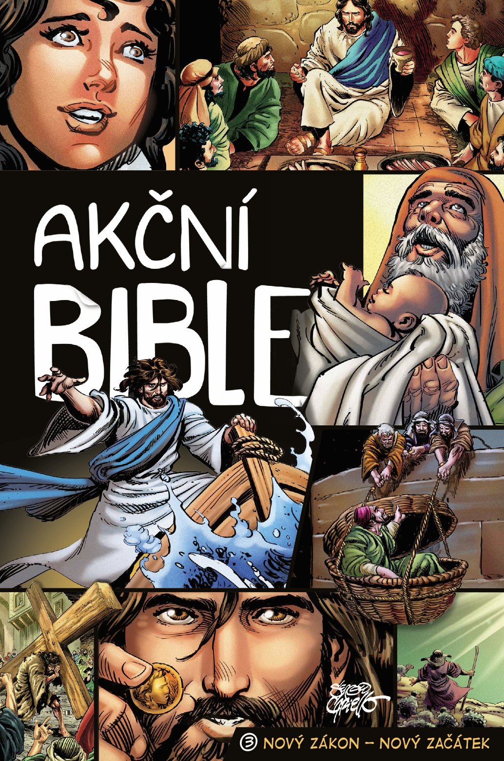 Levně Akční Bible 3. Nový zákon - Nový začátek - David C. Cook