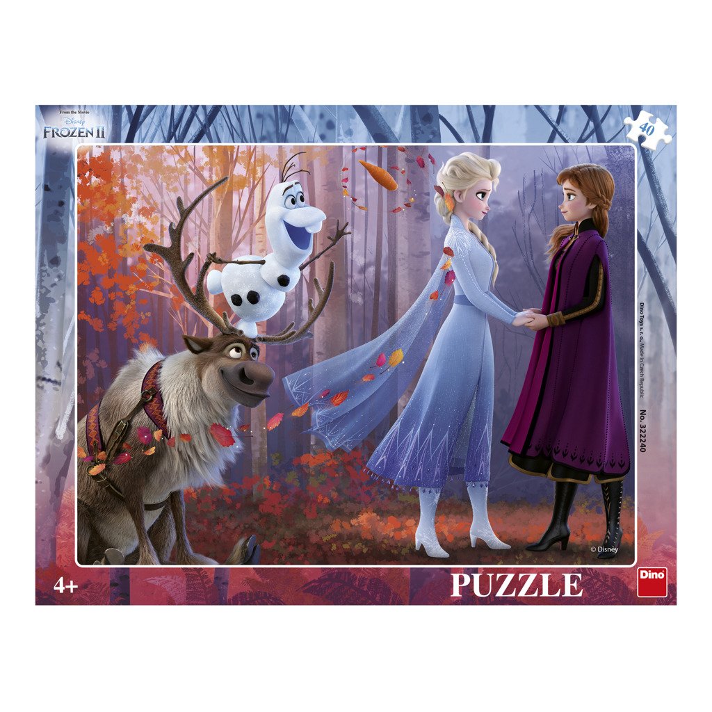 Levně Puzzle Ledové království 2 40 dílků - Dino
