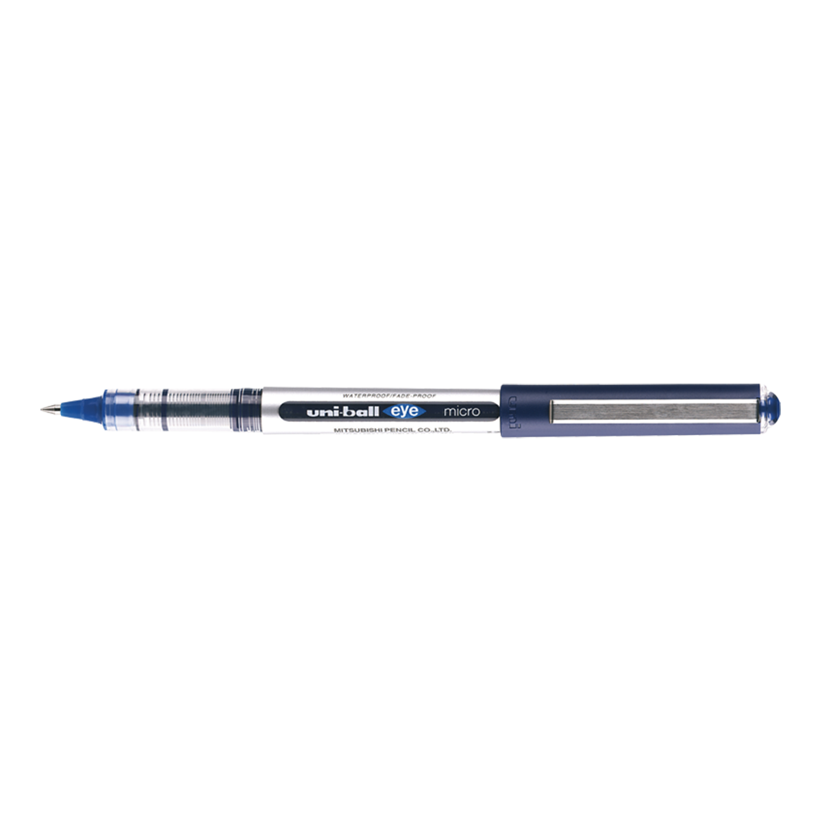Levně UNI EYE Micro inkoustový roller UB-150, 0,5 mm, modrý - 12ks