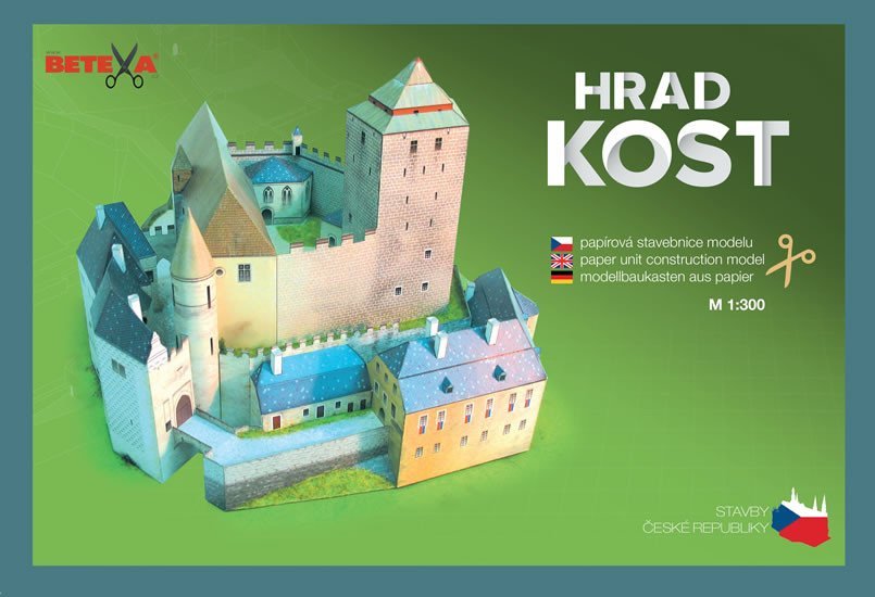 Hrad Kost - vystřihovánky, 2. vydání