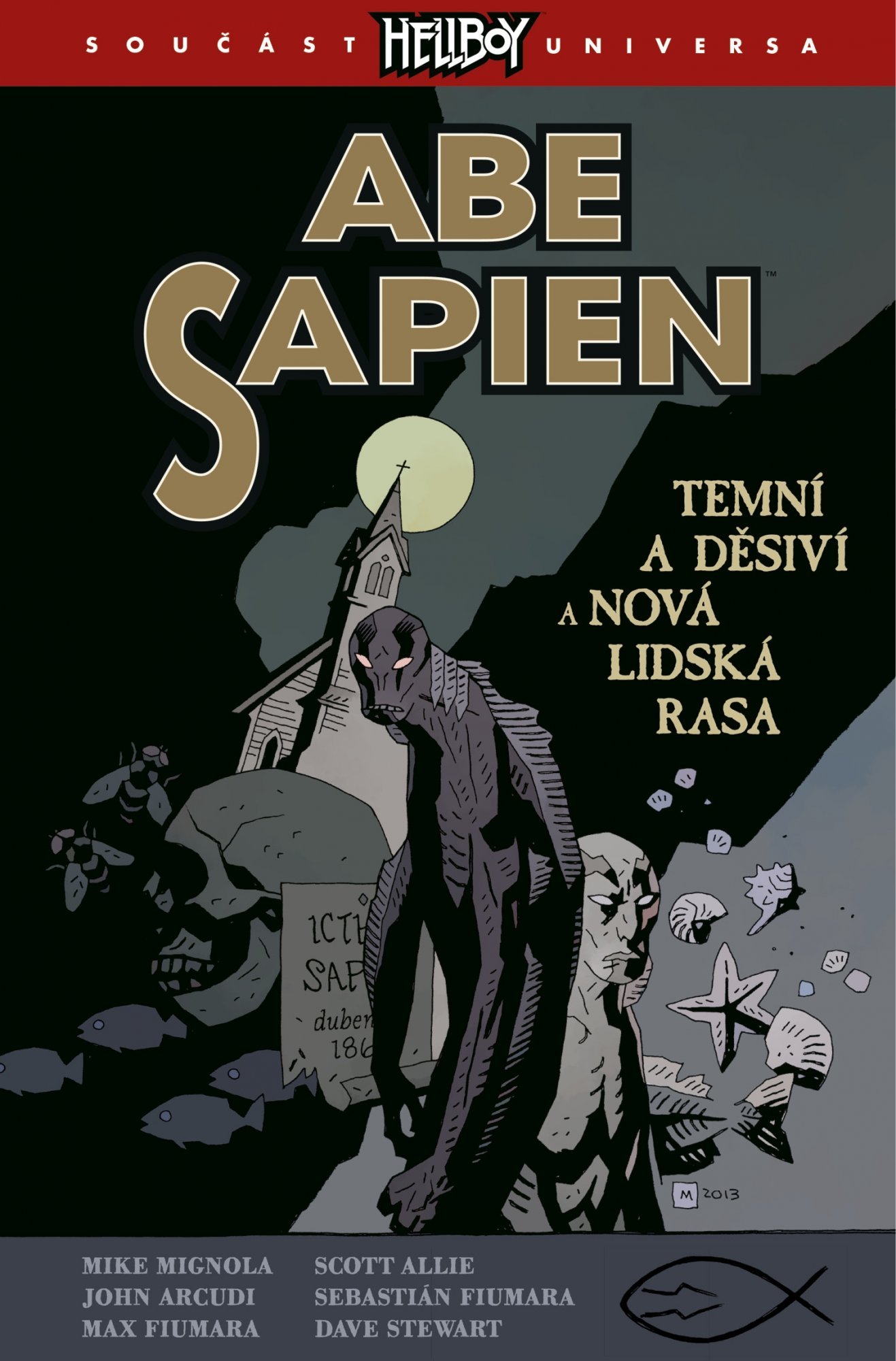 Levně Abe Sapien 3 - Temní a děsiví a Nová lidská rasa - Mike Mignola