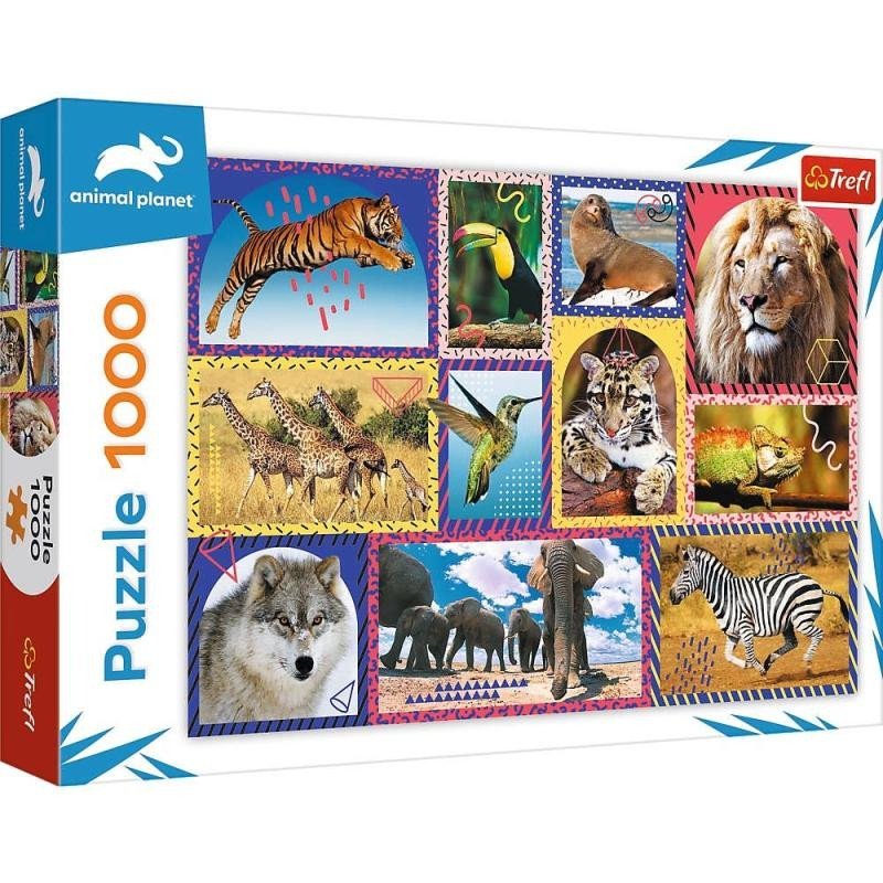 Levně Trefl Puzzle Animal Planet: Divoká příroda/1000 dílků