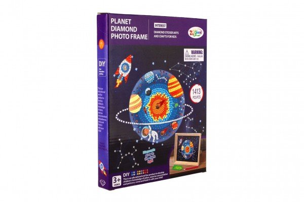 Product detail of Kreativní sada Vesmír - malování s nalepovacími diamanty