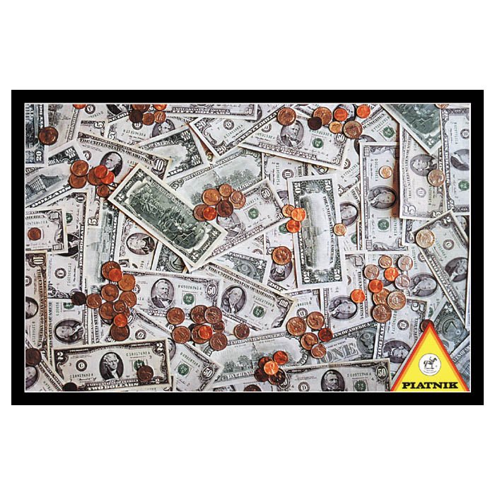 Piatnik Puzzle Peníze 1000 dílků