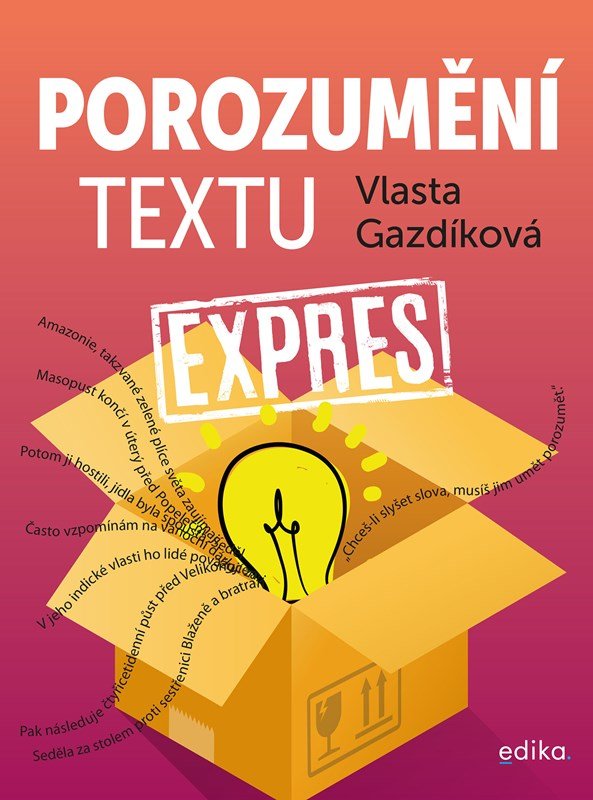 Levně Porozumění textu expres - Vlasta Gazdíková