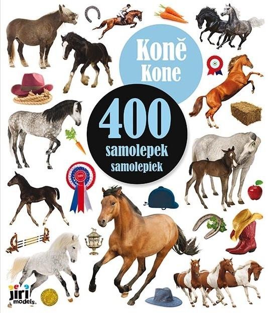 Levně 400 samolepek Koně