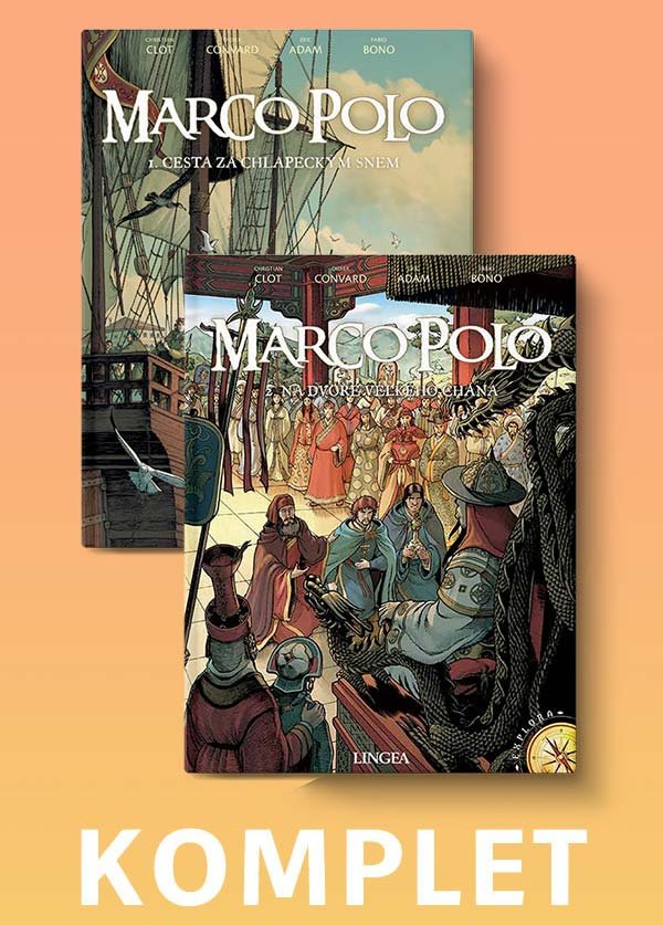 Levně Komplet komiksů: Marco Polo 1., 2. díl