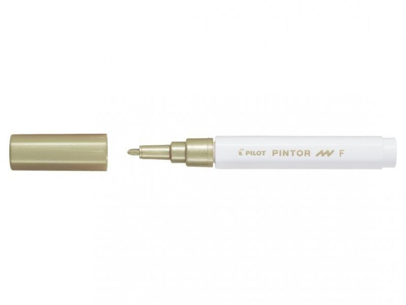 Levně PILOT Pintor Fine akrylový popisovač 0,9-1,5mm - zlatý