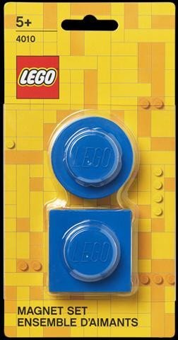 Levně Magnetky LEGO set - modré 2 ks