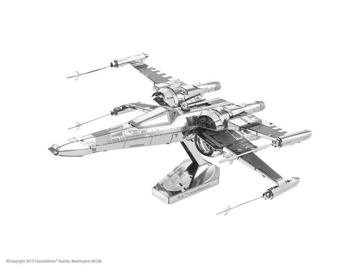 Levně Metal Earth 3D puzzle: Star Wars Poe Dameron´s X-Wing Fighter