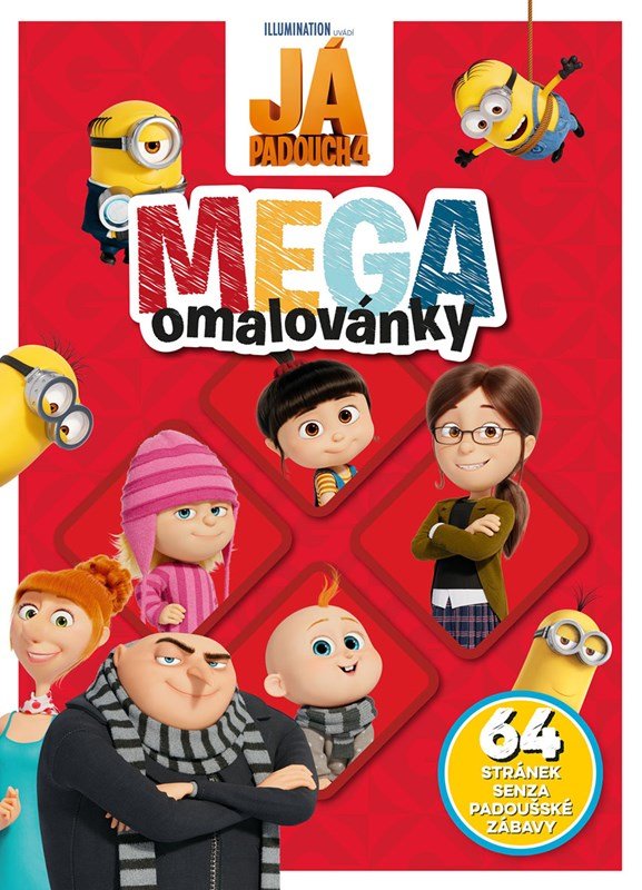 Levně Já padouch 4 - Mega omalovánky