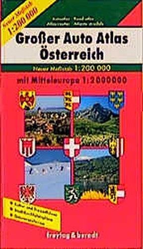 Levně GAAO 1 Velký atlas Rakousko s CD ROM navigator 1:200 000