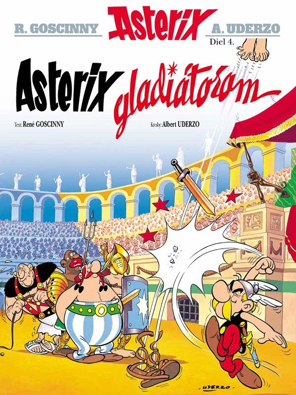 Levně Asterix 4 - Asterix gladiátorem - René Goscinny