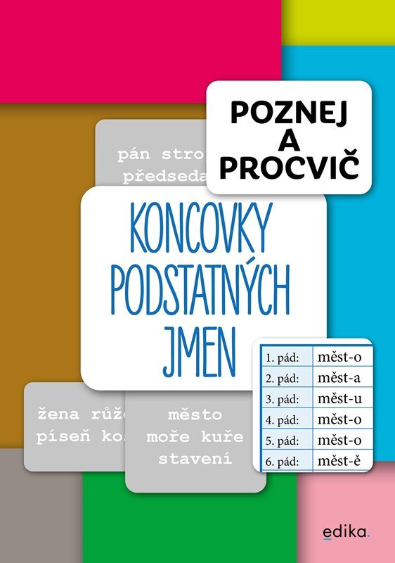 Levně Poznej a procvič - Koncovky podstatných jmen - František Brož