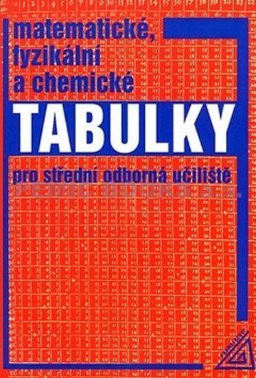 Levně Matematické, fyzikální a chemické tabulky pro SOU, 1. vydání - Martin Macháček