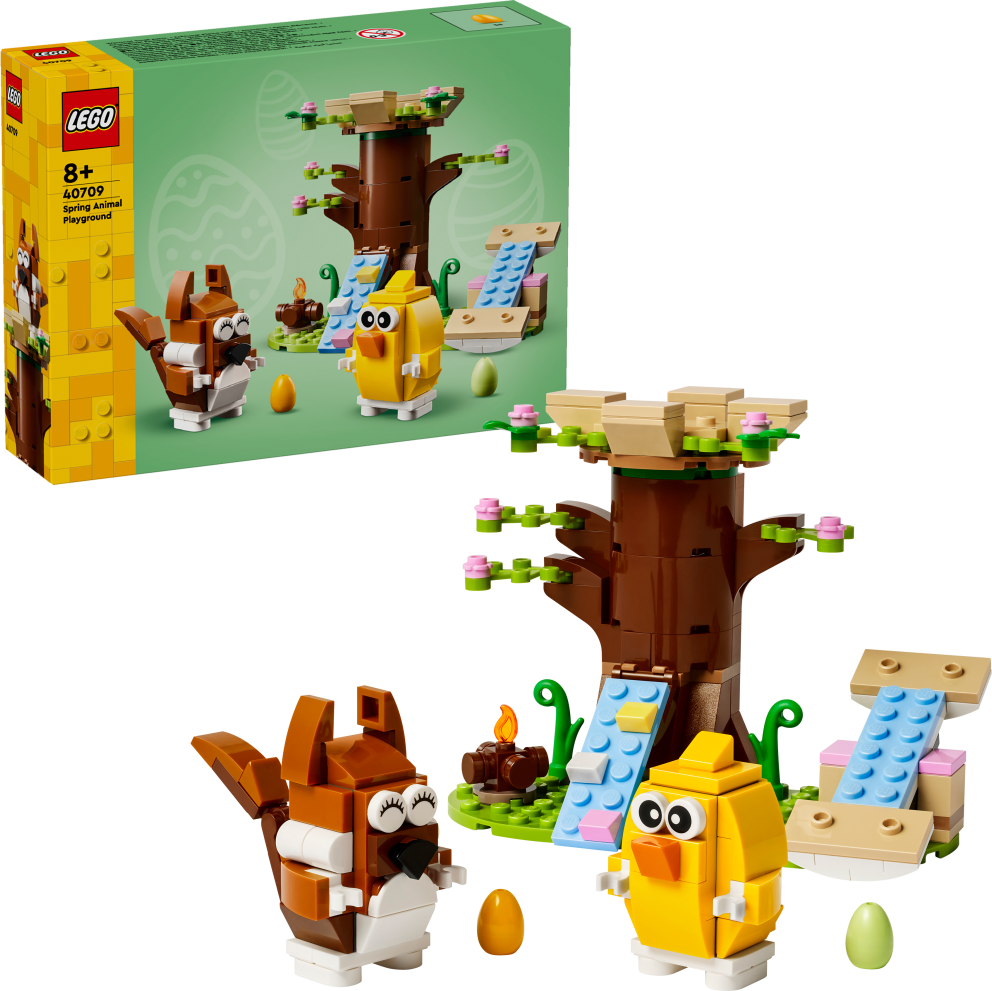 LEGO® Iconic 40709 Jarní hřiště pro zvířátka - LEGO® Icons