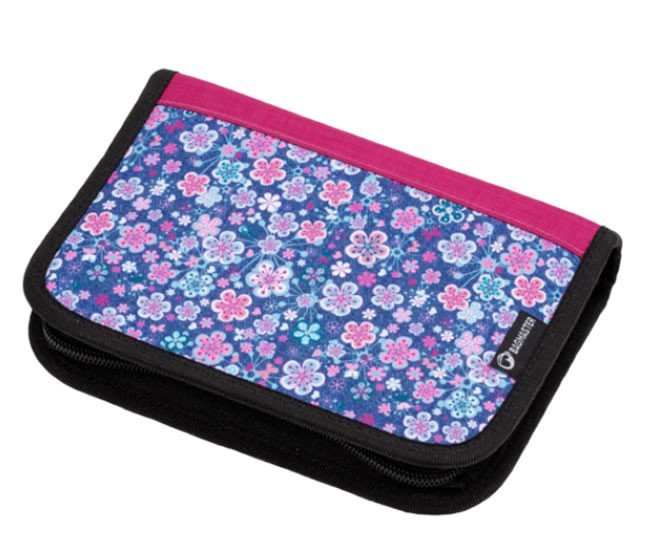 Levně Bagmaster Školní penál Školní penál CASE ALFA 20 A BLUE/PINK/WHITE