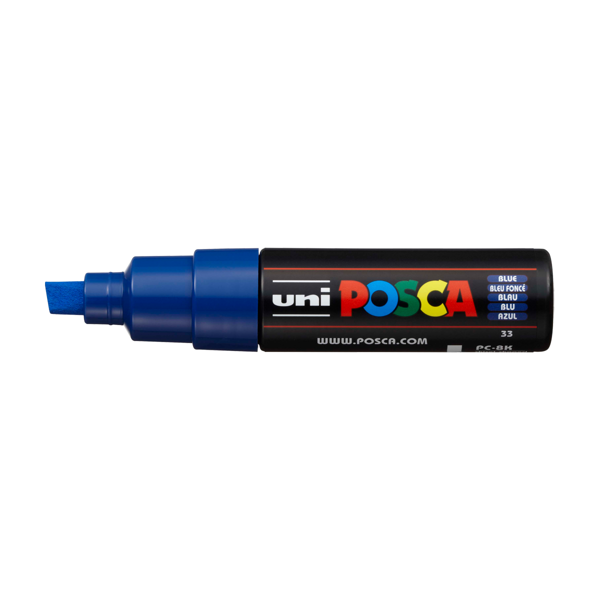 Posca popisovač PC-8K, 8 mm, modrá (33)