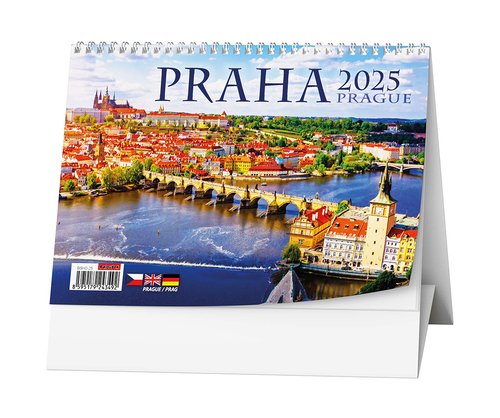 Praha 2025 - stolní kalendář