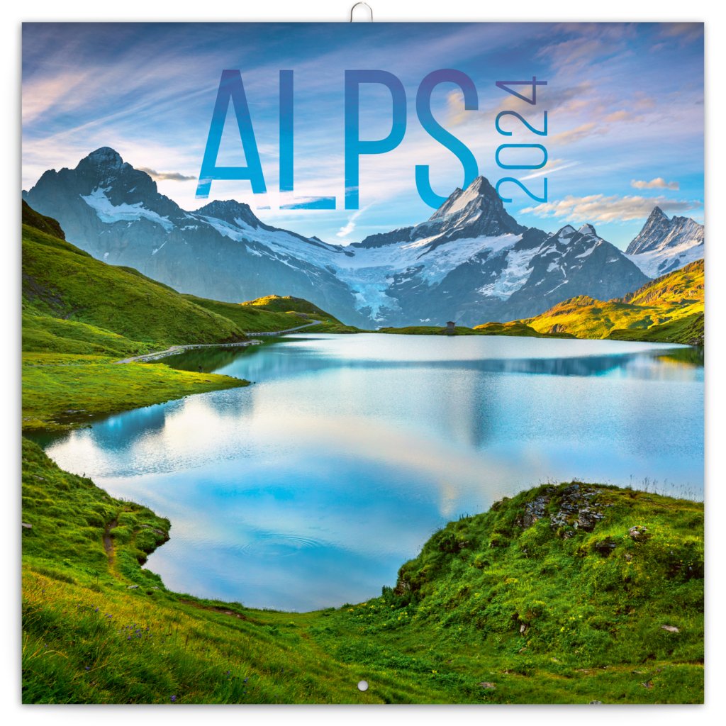 Levně Kalendář 2024 pozn: Alpy (západní verze)