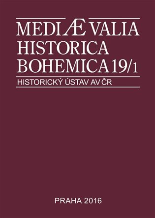 Levně Mediaevalia Historica Bohemica 19/1
