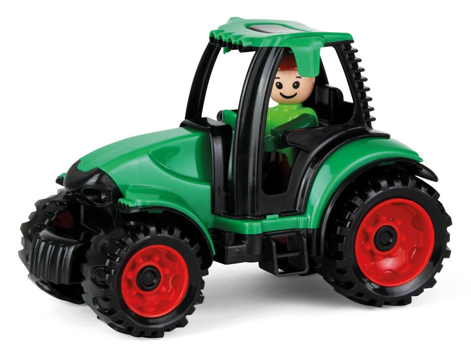 Levně Auto Truckies traktor plast 17cm s figurkou v krabici 24m+ - Lena