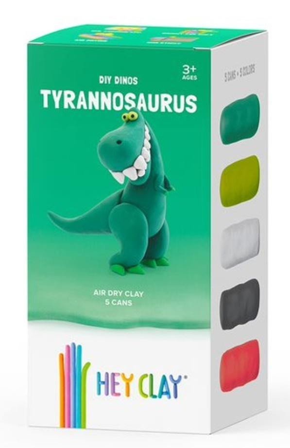 Levně Hey Clay Kreativní modelovací sada - Tyranosaurus, 1. vydání