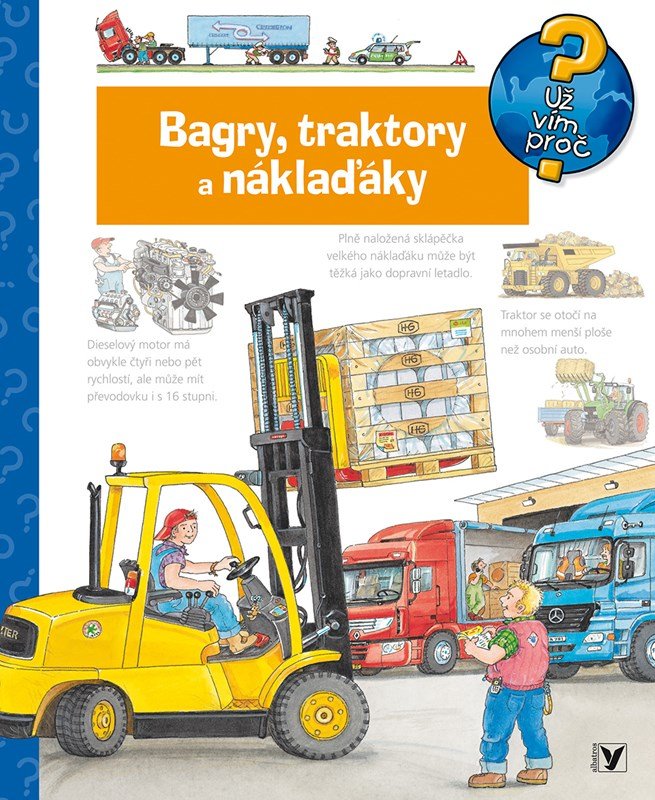 Levně Bagry, traktory a náklaďáky - Andrea Erne