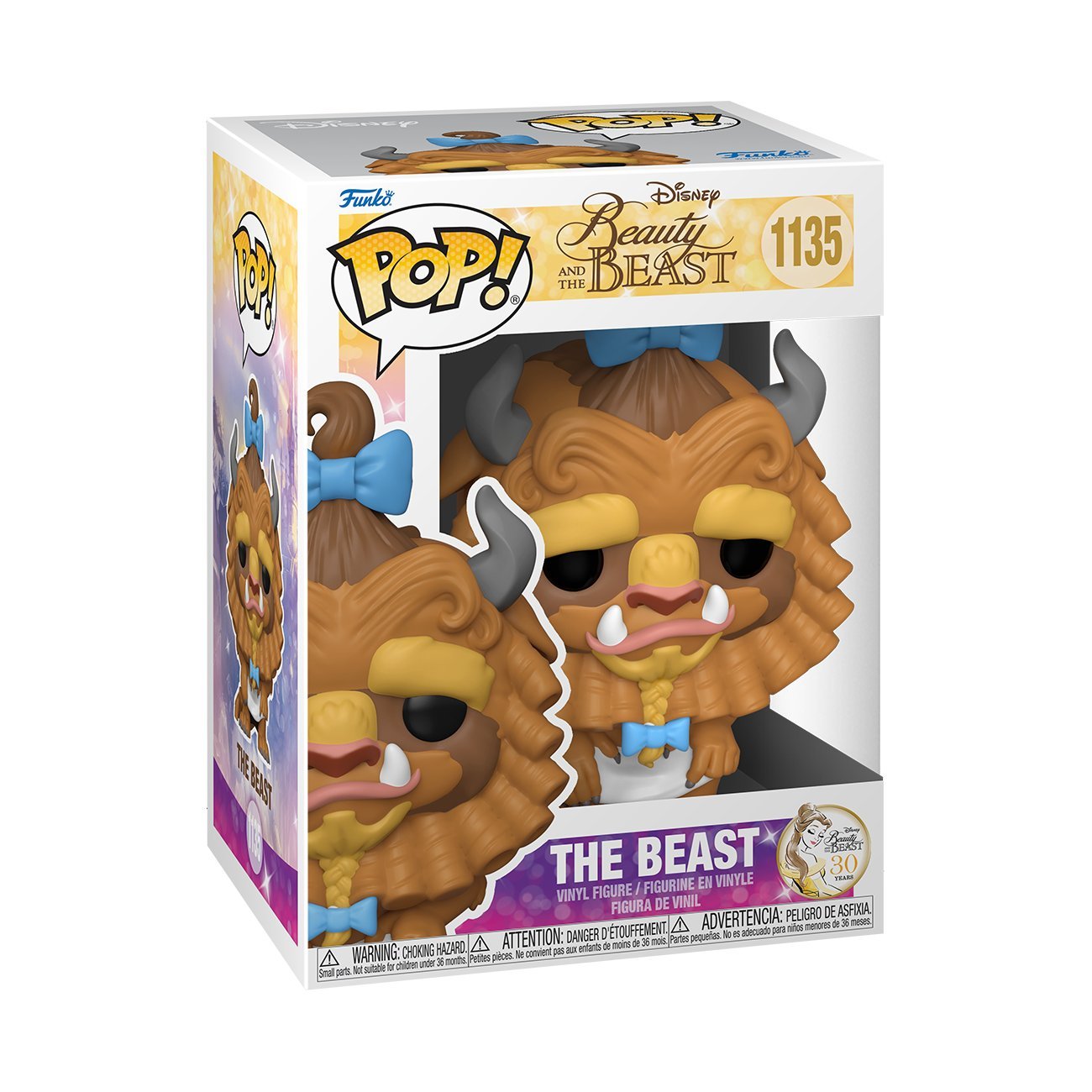 Levně Funko POP Disney: Beauty &amp; Beast - Beast w/Curls (Kráska a zvíře)