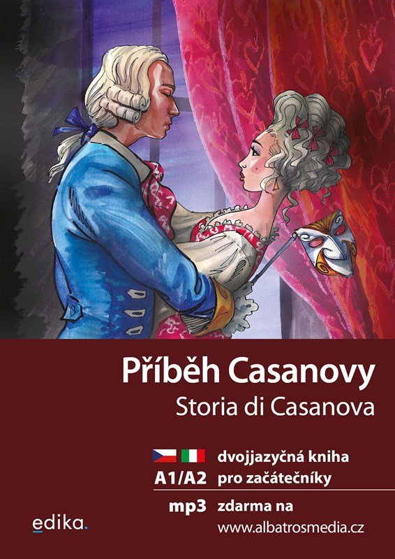 Levně Příběh Casanovy / Storia di Casanovy + mp3 zdarma (A1/A2) - Tommaso Valeria De